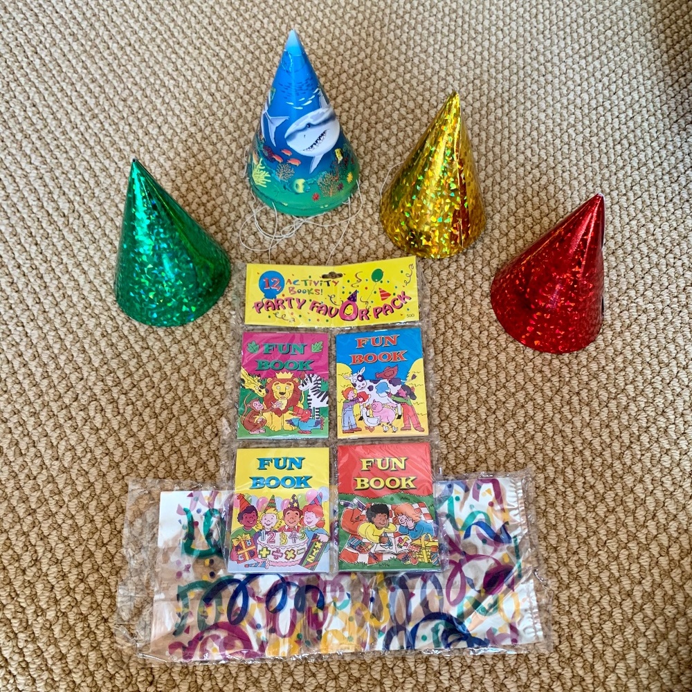 FREE w/Bundle $12 or more - Assorted children's party supplies